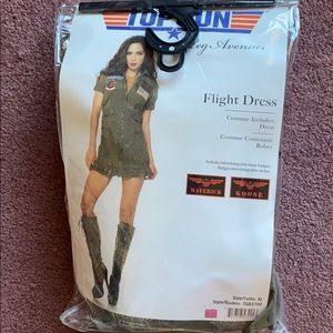 COPY - COPY - Top gun flight dress costume, never worn